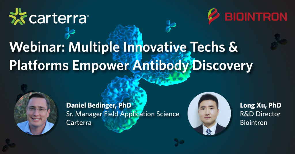 Webinar: Innovative Methods Advancing Discovery and Characterization of Antibodies